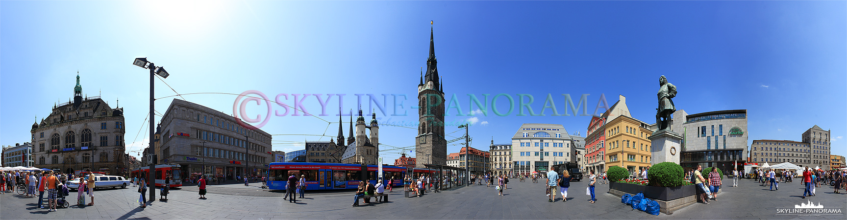 Panorama Halle Saale – Marktplatz (p_00522)