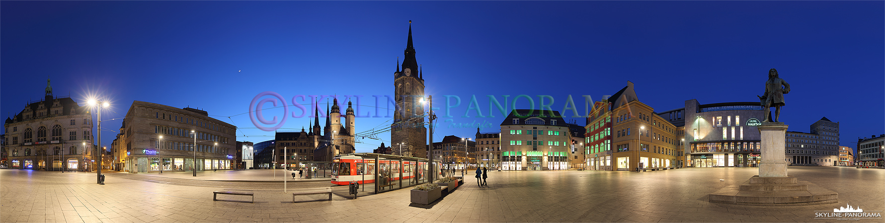 Halle (Saale) – Panorama am Markt (p_00754)