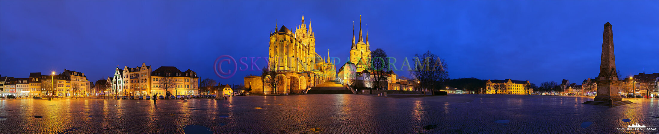 Panorama Erfurt – Domplatz (p_00757)