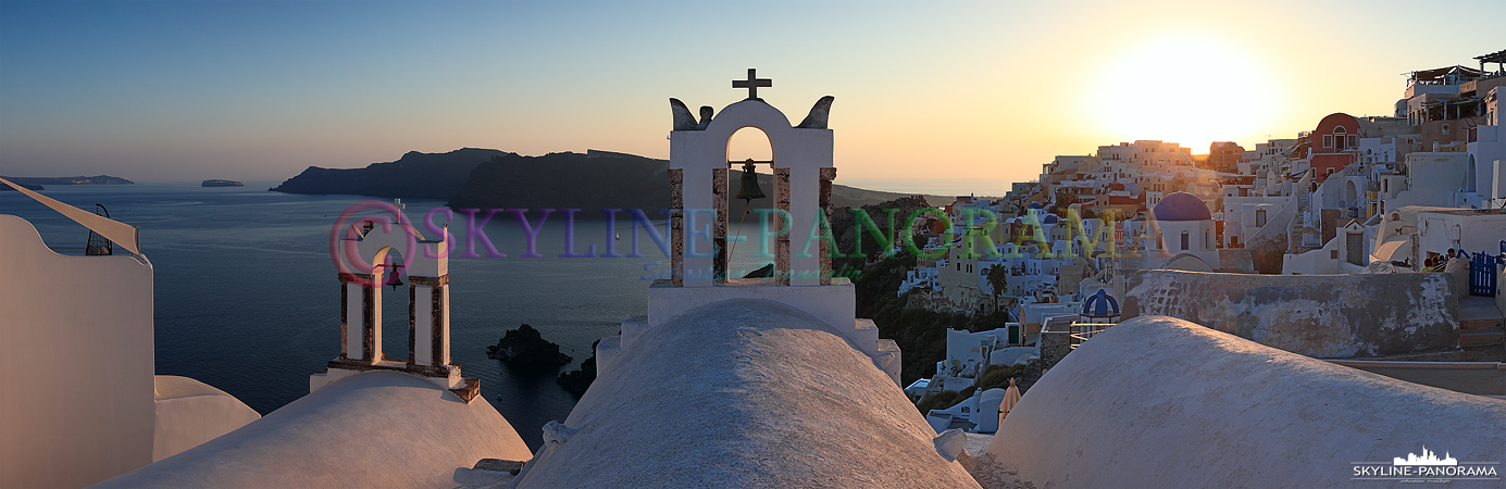 Santorini Sonnenuntergang – Aussichtspunkt (p_00870)