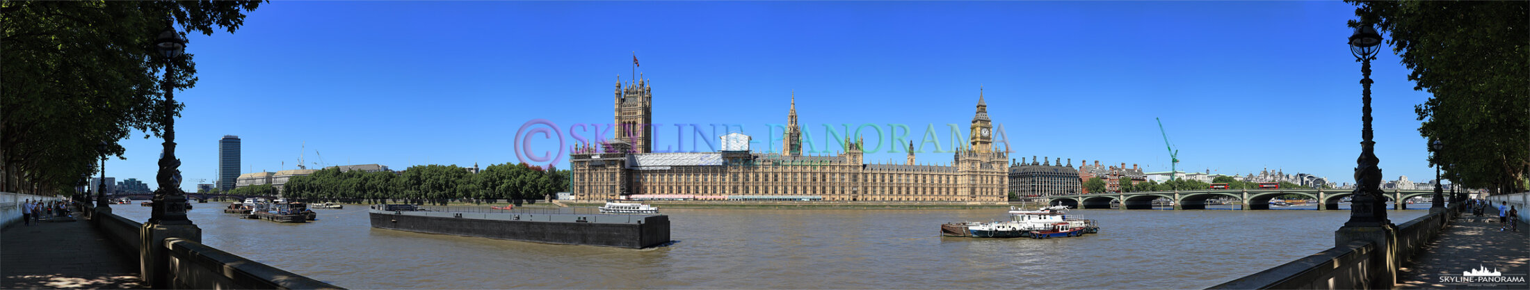 Panorama Westminster Palace London (p_00881)